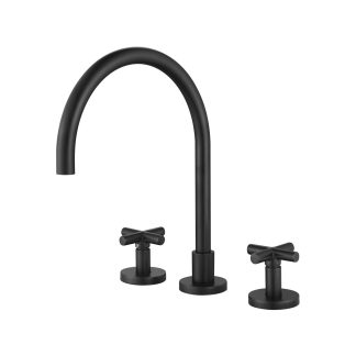 Ryker 1/4 Turn Kitchen Set Matte Black