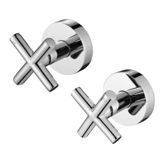 Ryker 1/4 Turn Wall Top Assemblies Chrome