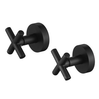 Ryker 1/4 Turn Wall Top Assemblies Matte Black