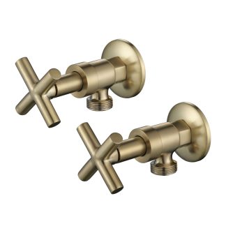 Ryker 1/4 Turn Washing Machine Tops Brushed Bronze