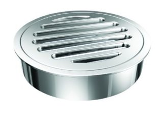 Round 316 Stainless Steel Floor Waste 100mm