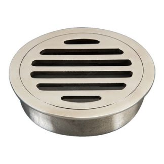 Round 316 Stainless Steel Floor Waste 80mm