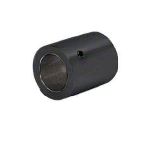 Slimline Wall Mount Fitting Matte Black