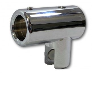 Support Bar Bracket 10mm Glass Chrome