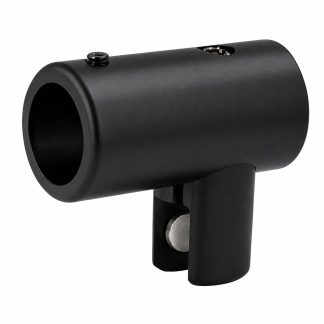 Support Bar Bracket 10mm Glass Matte Black