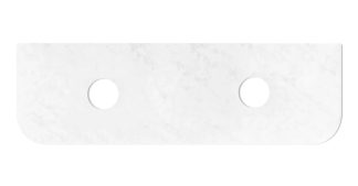Havana Cloudy Carrara Solid Surface Top 1800