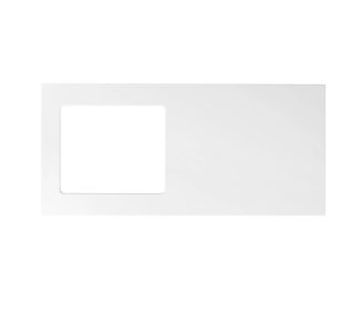 Pure White Stone Top 1300mm