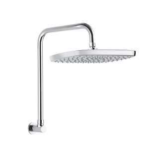 Huntingwood Gooseneck Fixed Shower Chrome