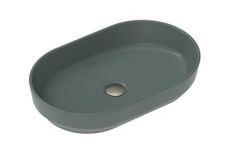 Marilyn Ceramic Above Counter Basin Matte Forest