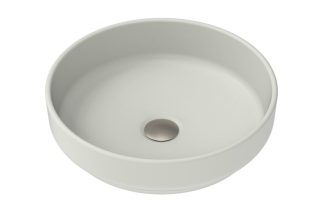 Monroe Ceramic Above Counter Basin Matte Concrete