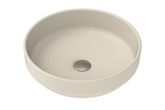 Monroe Ceramic Above Counter Basin Matte Ivory