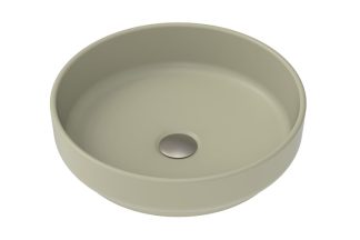 Monroe Ceramic Above Counter Basin Matte Olive
