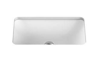 Glory Solid Surface Under Counter Basin Matte White
