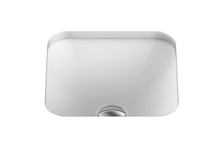 Honour Solid Surface Under Counter Basin Gloss White