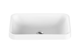 Pride Solid Surface Semi Inset Basin