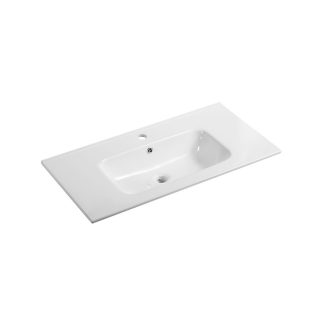 Ceramic Vanity Top White 750mm (03)