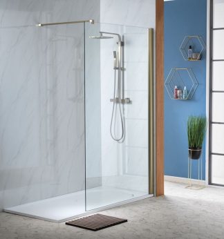 Frameless Shower Screen Panel 600mm