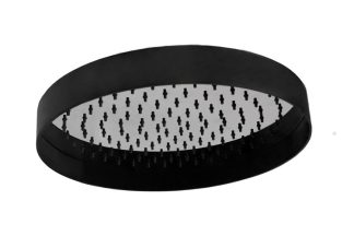ADP Cosmopolitan Shower Rose with Shroud Matte Black