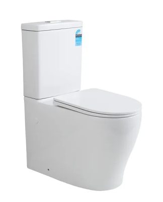Zeus Rimless Tornado Back To Wall Toilet Suite