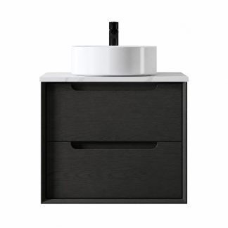 Byron 600 Black Oak Vanity