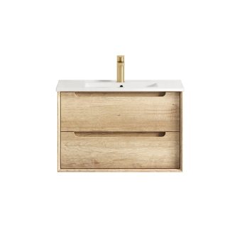Byron Natural Oak Vanity 750mm