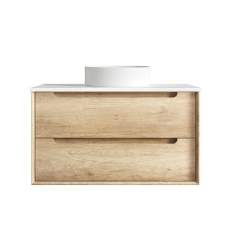 Byron Natural Oak Vanity 900mm