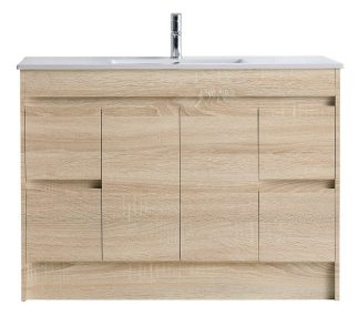 Finger Pull 1200 Walnut Vanity