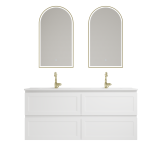 Marland Shaker Vanity 1500mm Double Bowl