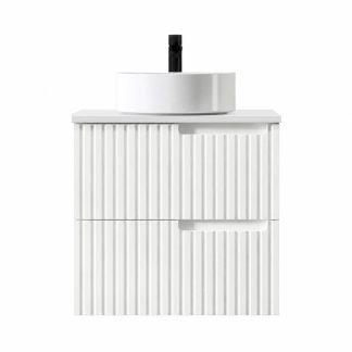 Noosa Matte White Vanity 600mm