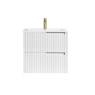 Noosa Matte White Vanity 600mm