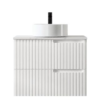 Noosa Matte White Vanity 750mm