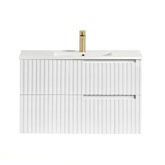 Noosa Matte White Vanity 900mm