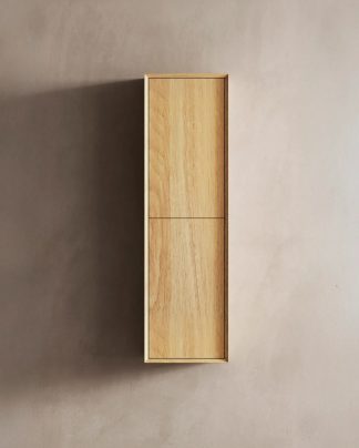 Bondi Tall Boy Woodland Oak Wall Hung