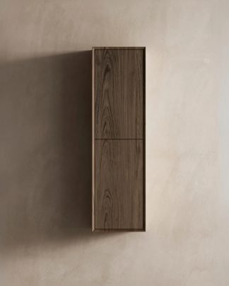 Havana Tall Boy Sable Walnut Wall Hung