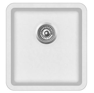 Viva Matte White Granite Sink 30L