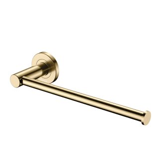 Kaya Hand Towel Rail / Toilet Roll Holder Urban Brass
