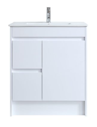 Albion 750 Finger Pull Vanity (Left Drawers)