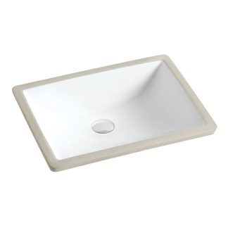 Sarah Ceramic Under Counter Basin Gloss White