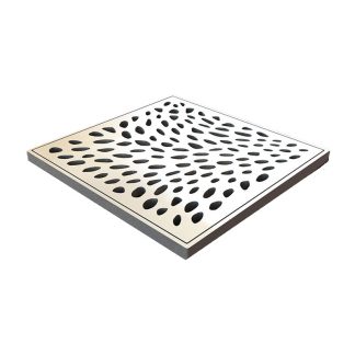 Organics Dreamtime Floor Waste 100mm Brushed Nickel