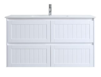 Heritage II 1200 Gloss White All-Drawer Vanity