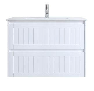 Heritage II 900 Gloss White All-Drawer Vanity