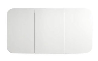 Newport 1500 Shaving Cabinet Matte White