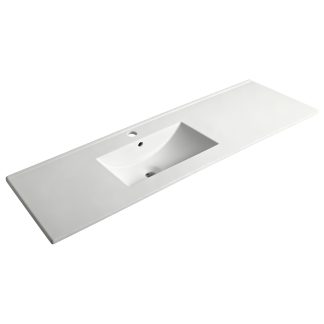 Ceramic 1200mm Slimline Vanity Top