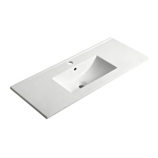 Ceramic 900mm Slimline Vanity Top